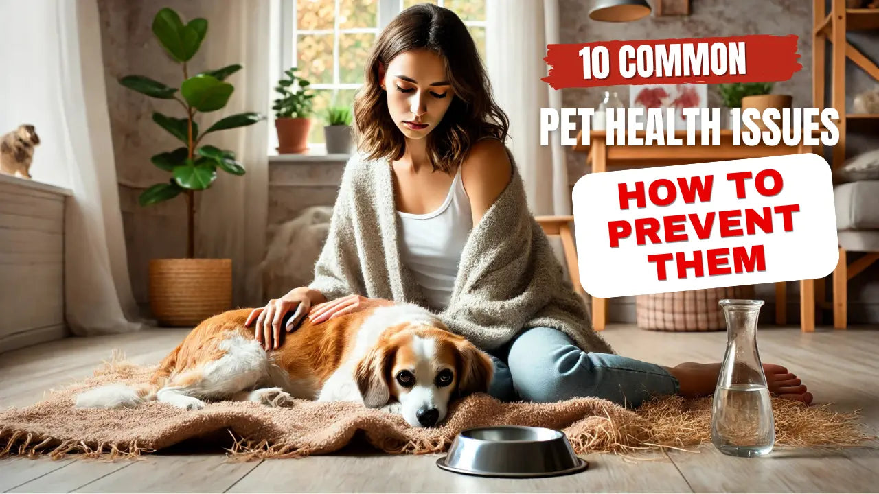 10 Common Pet Health Issues and How to Prevent Them - Poochi Paws