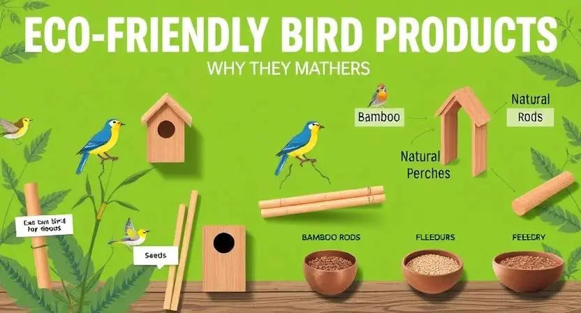 Eco-Friendly Bird Products: Why They Matter for a Greener Planet - Poochi Paws