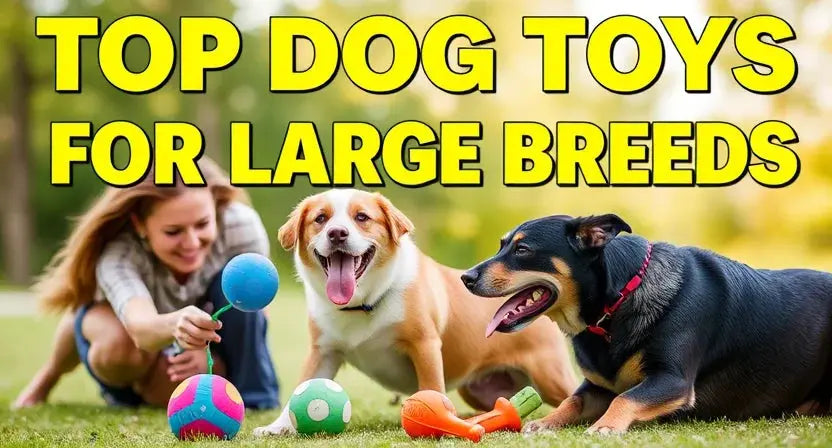 Top Dog Toys for Large Breeds: Recommended Favorites - Poochi Paws