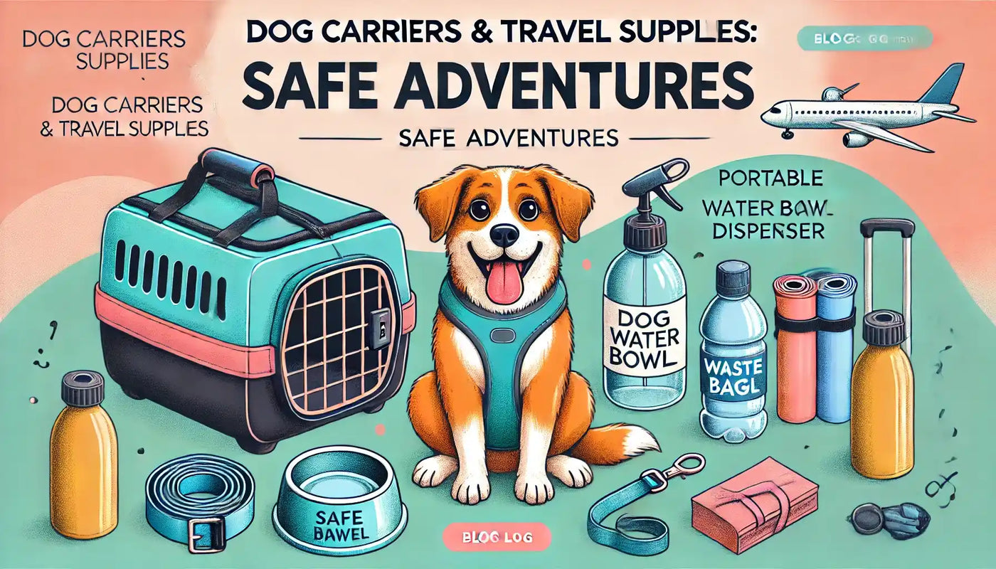 Dog Carriers & Travel Supplies: Making Adventures Safe and Fun for Your Furry Friend - Poochi Paws