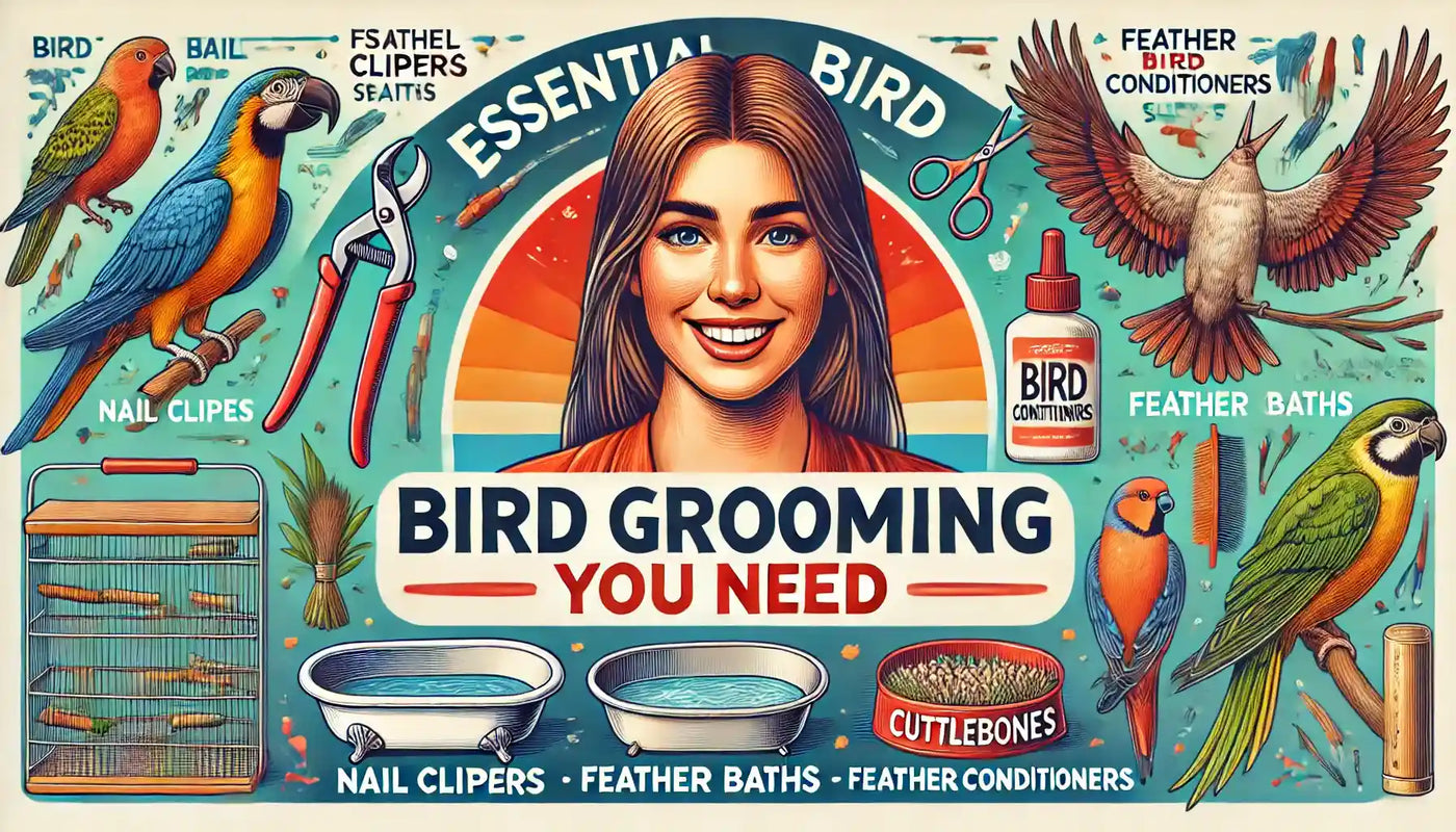 Essential Bird Grooming Supplies You Need for Happy Feathered Friends - Poochi Paws