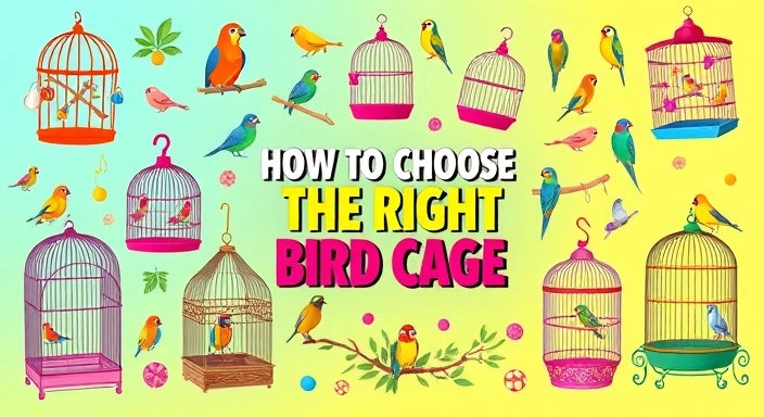 How to Choose the Right Bird Cage for Your Feathered Friend - Poochi Paws