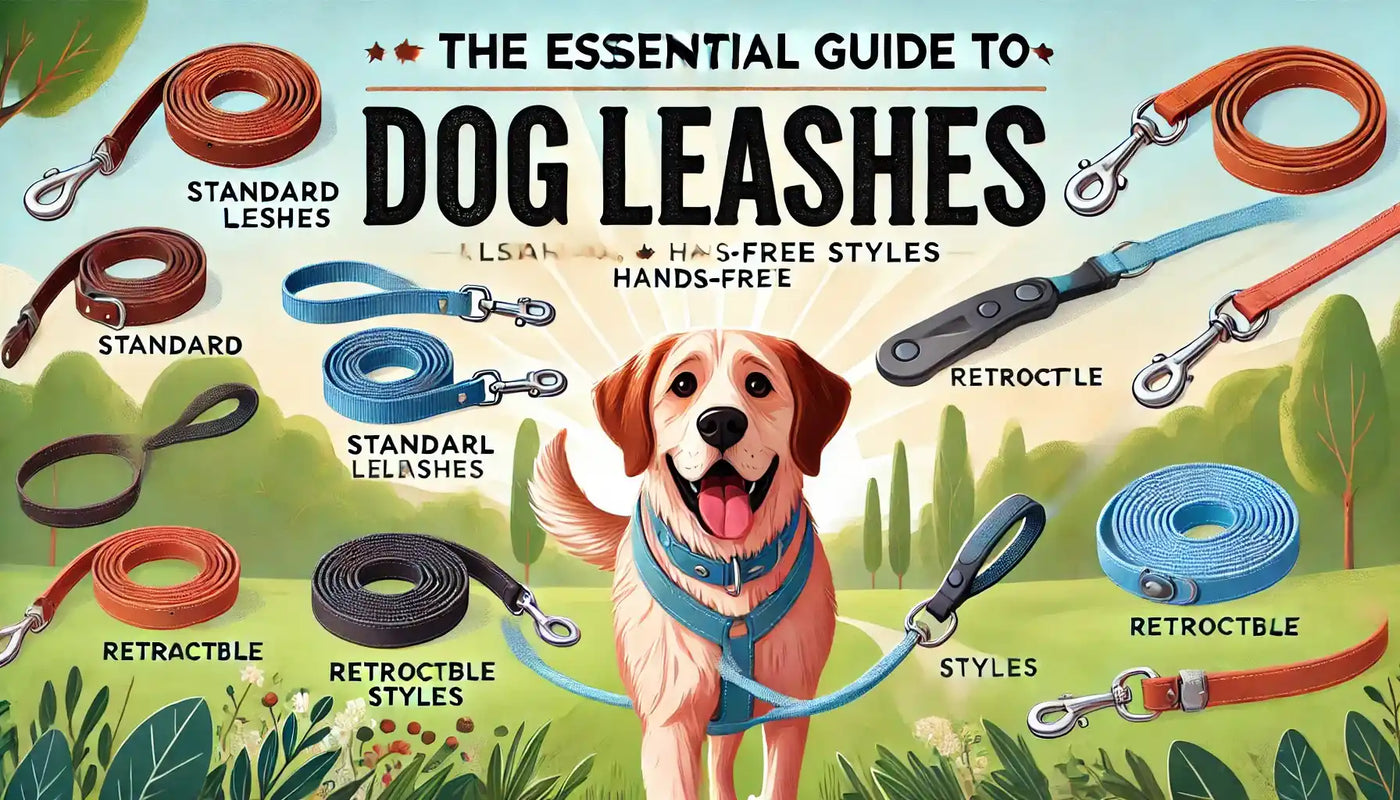 The Essential Guide to Dog Leashes: Choosing the Right One for Your Pup - Poochi Paws