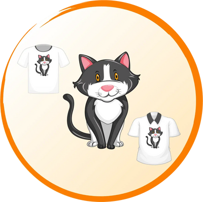 Cat-Tshirts-Shirts Poochi Paws