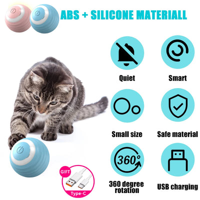 360° Cat Toy Ball