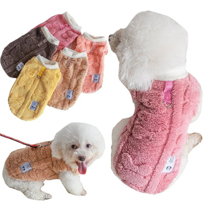 Cozy Fleece Pet Jacket