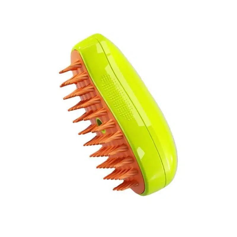 3 - in - 1 Steamy Grooming Brush - Poochi Paws