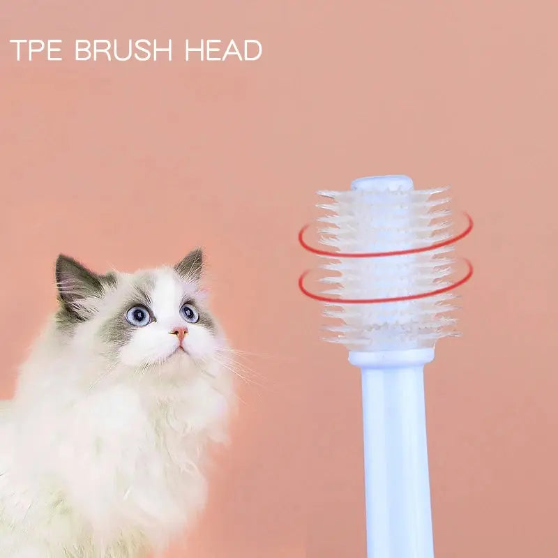 360-Degree Pet Toothbrush for Effective Cleaning AliExpress