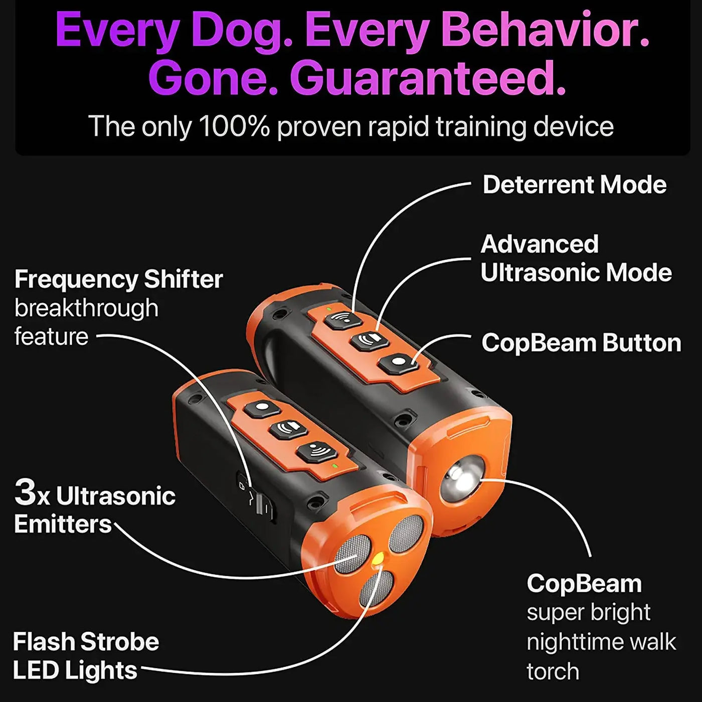 Ultrasonic Dog Bark Deterrent