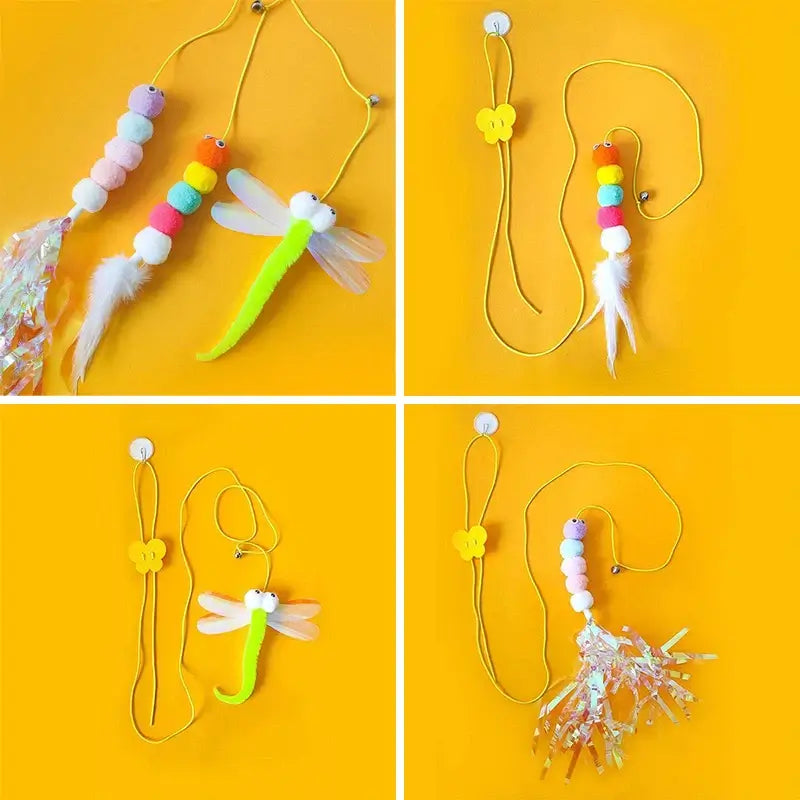 Hanging Elastic Cat Toy