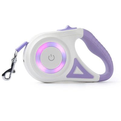 5M Retractable Dog Leash with LED - Poochi Paws