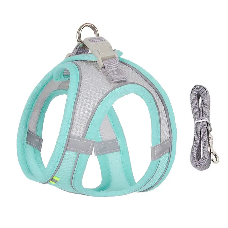 Adjustable Cat & Dog Harness Set