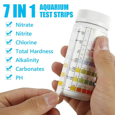 7-in-1 Aquarium Test Strips Kit AliExpress