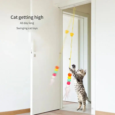 Hanging Elastic Cat Toy