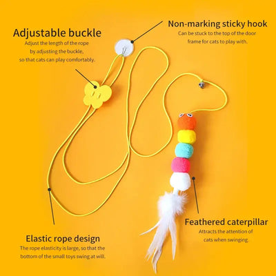 Hanging Elastic Cat Toy