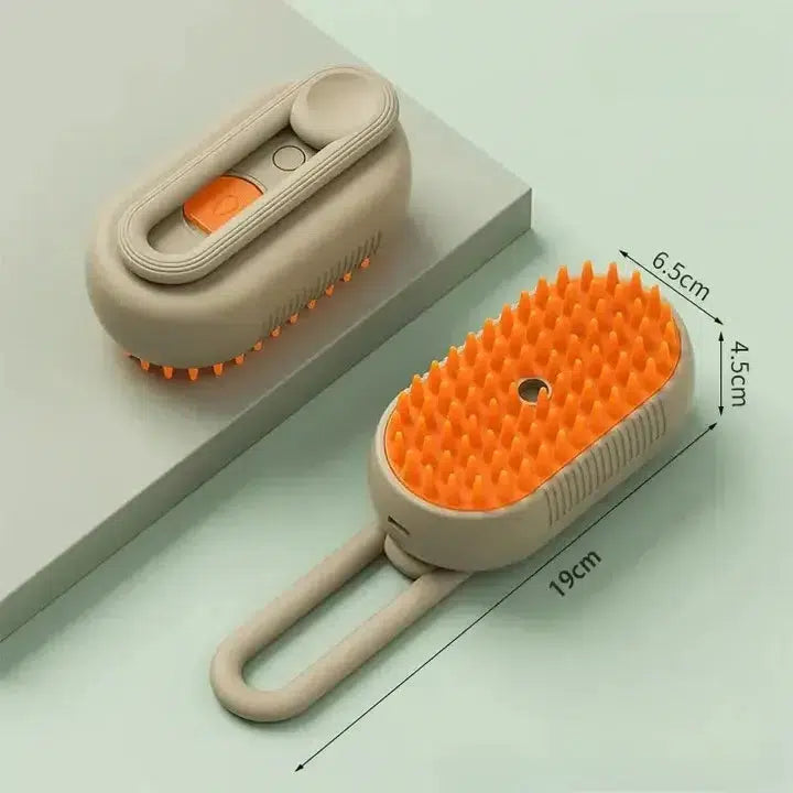 3-in-1 Steamy Grooming Brush