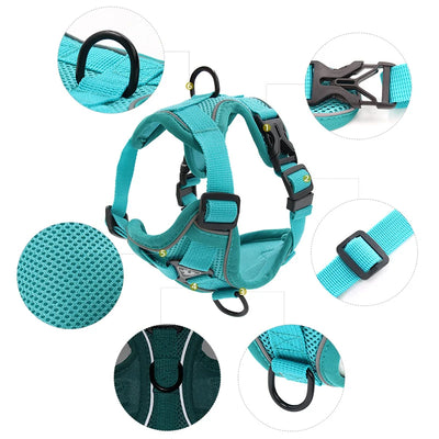 Reflective Dog Harness Set