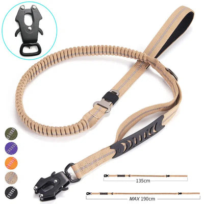 Tactical Bungee Dog Leash