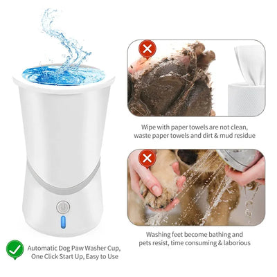 Portable Automatic Dog Paw Cleaner Cup AliExpress