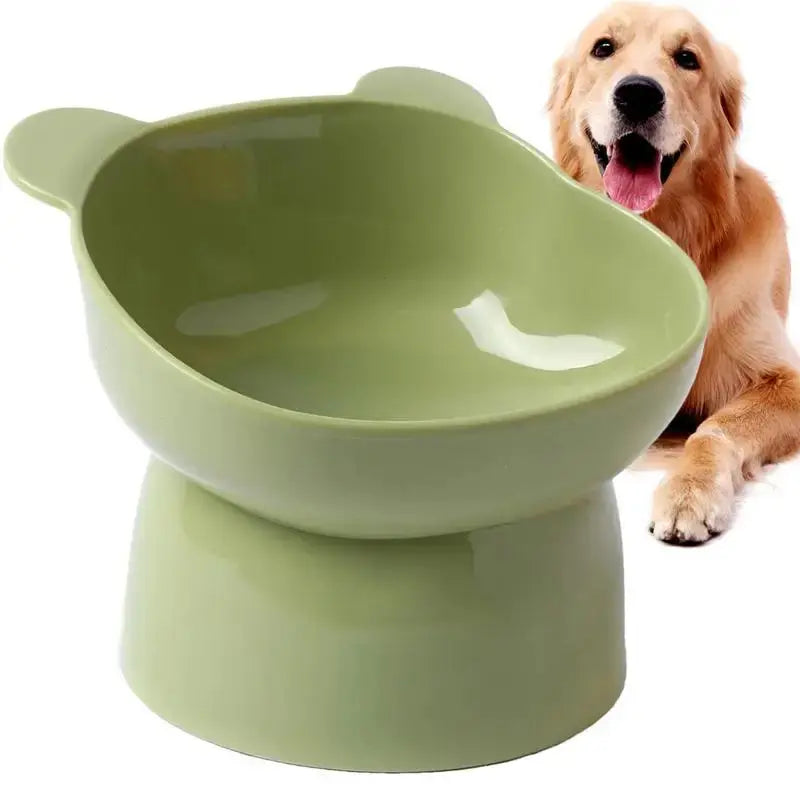 Anti-Tip Pet Bowl with Raised Stand AliExpress