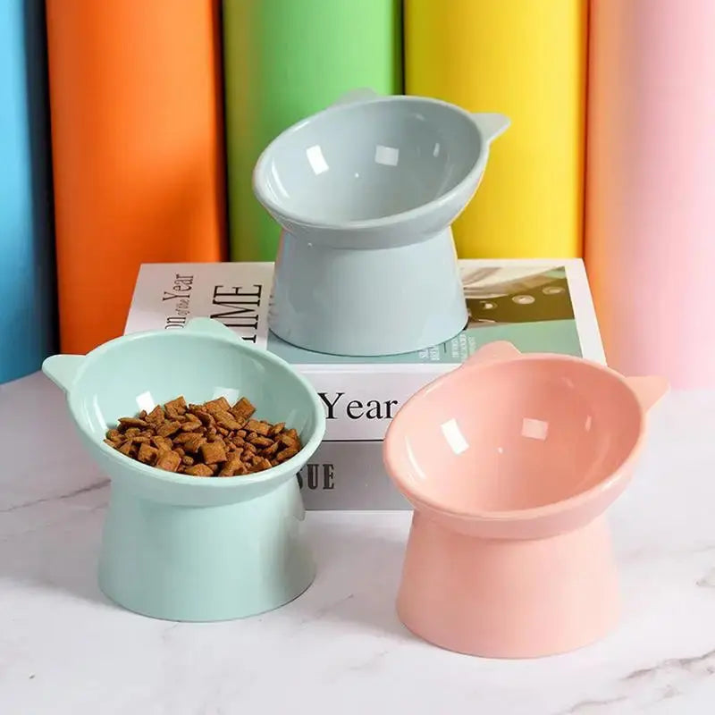 Anti-Tip Pet Bowl with Raised Stand AliExpress