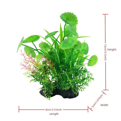 Artificial Aquarium Plant – 14cm Fish Tank Decor AliExpress