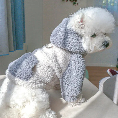 Berber Fleece Hooded Sweater for Small Dogs AliExpress