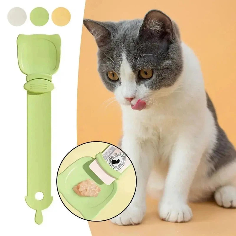 Cat Liquid Snack Feeder Spoon for Easy Feeding AliExpress