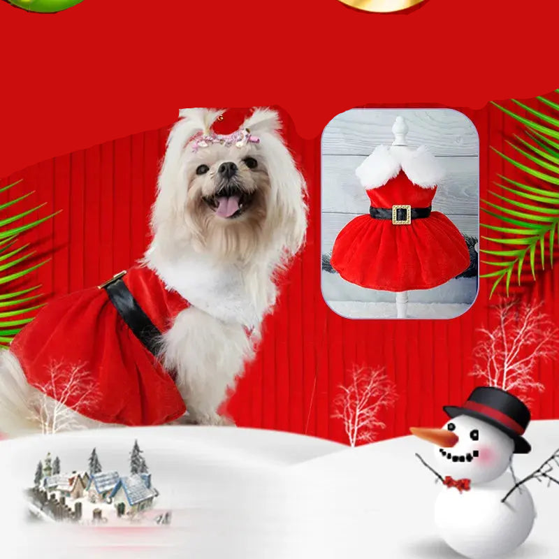 Christmas Dog Dress for Small Dogs and Puppies AliExpress