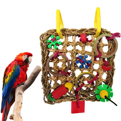 Colorful Hanging Parrot Molar Toy for Birds AliExpress