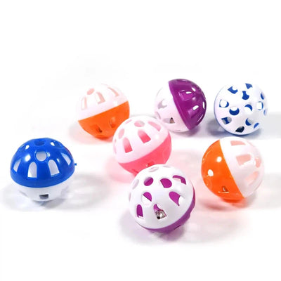 Colorful Rolling Bell Balls for Parrots AliExpress