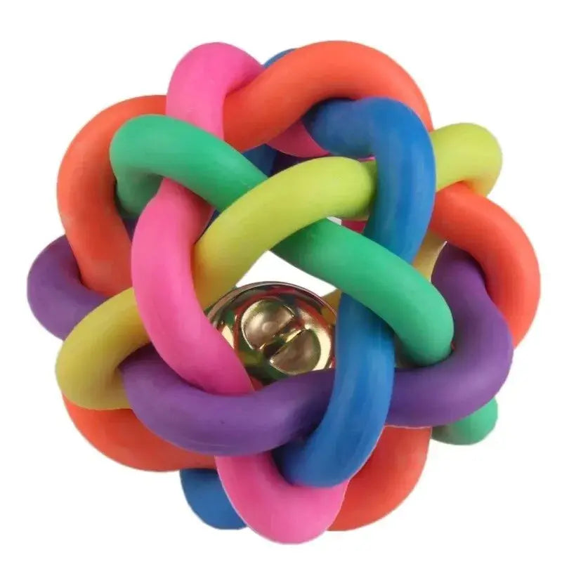 Colorful Rubber Training Chew Ball for Puppies AliExpress