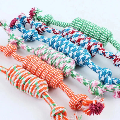 Cotton Rope Dog Toy for Chewing and Play AliExpress