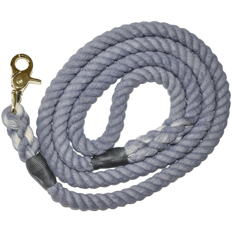 50 Dogs of Gray - Hand-Dyed Rope Dog Leash Scarlet Gaia