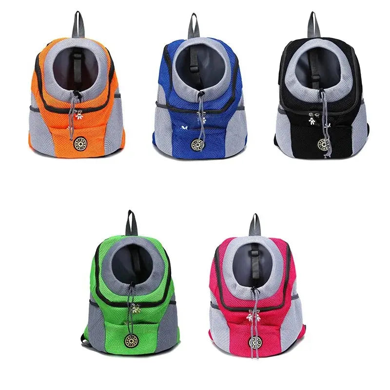 Double Shoulder Pet Travel Backpack with Mesh Design AliExpress