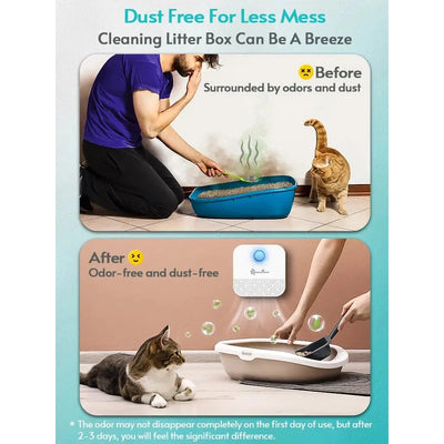 DownyPaws Smart Odor Purifier for Litter Box AliExpress