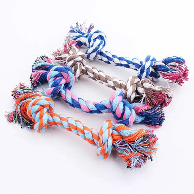 Durable Double Knot Cotton Rope Pet Chew Toy AliExpress