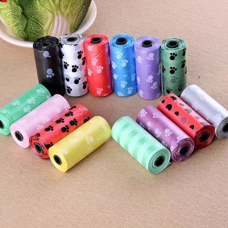 Durable Printed Dog Poop Bags AliExpress