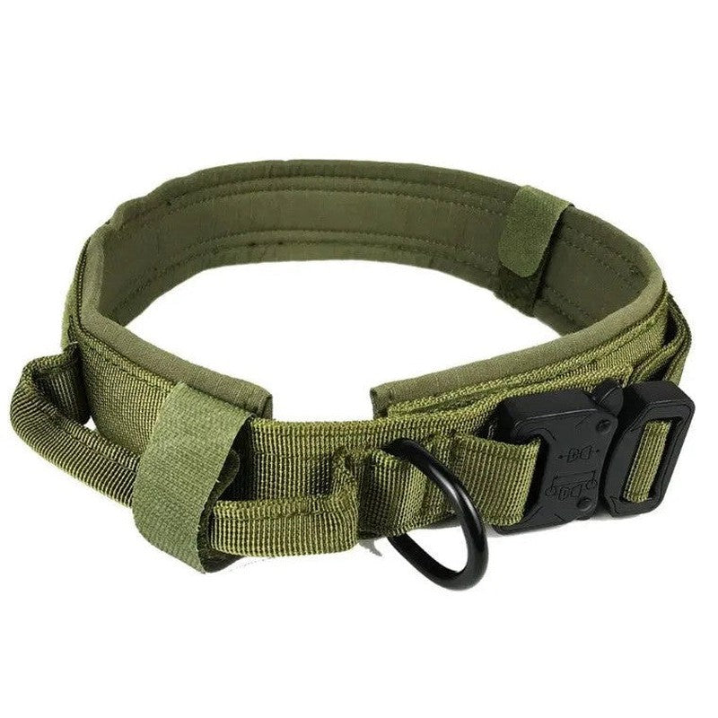 Fast Shipping Durable Military Tactical Dog Collar Teal Zeus