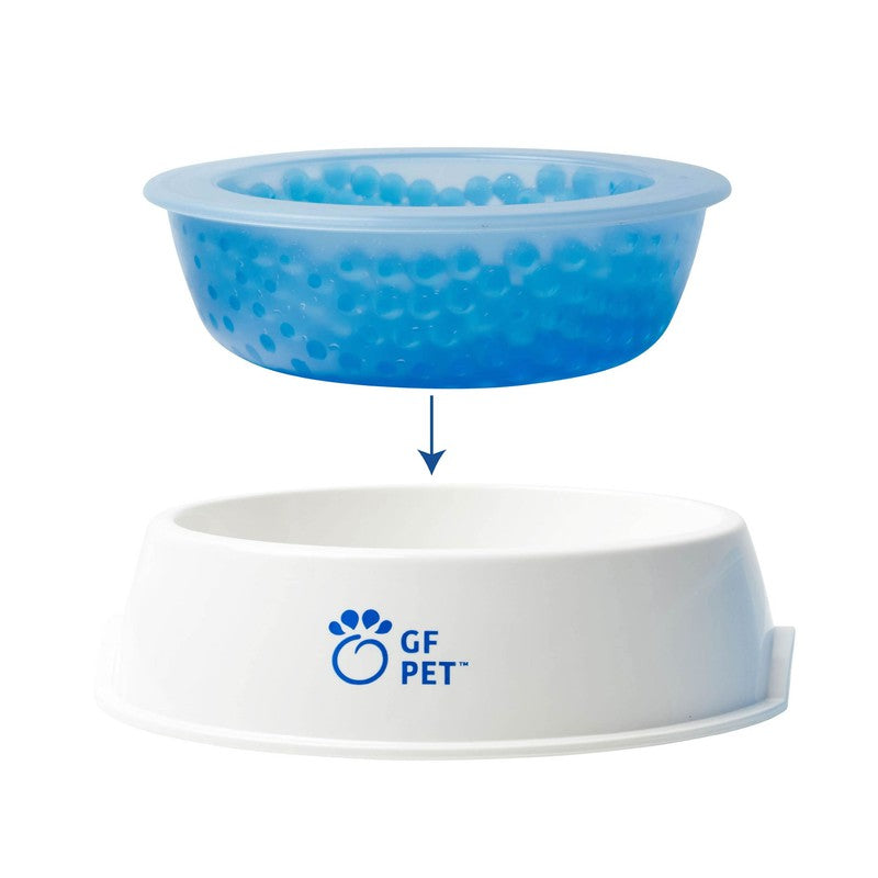 Ice Bowl - Keep Pets Hydrated & Cool Beige Antigone