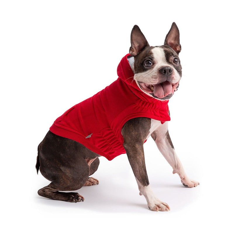 Urban Hoodie - Red: Stylish Comfort for Cool Dogs Beige Antigone