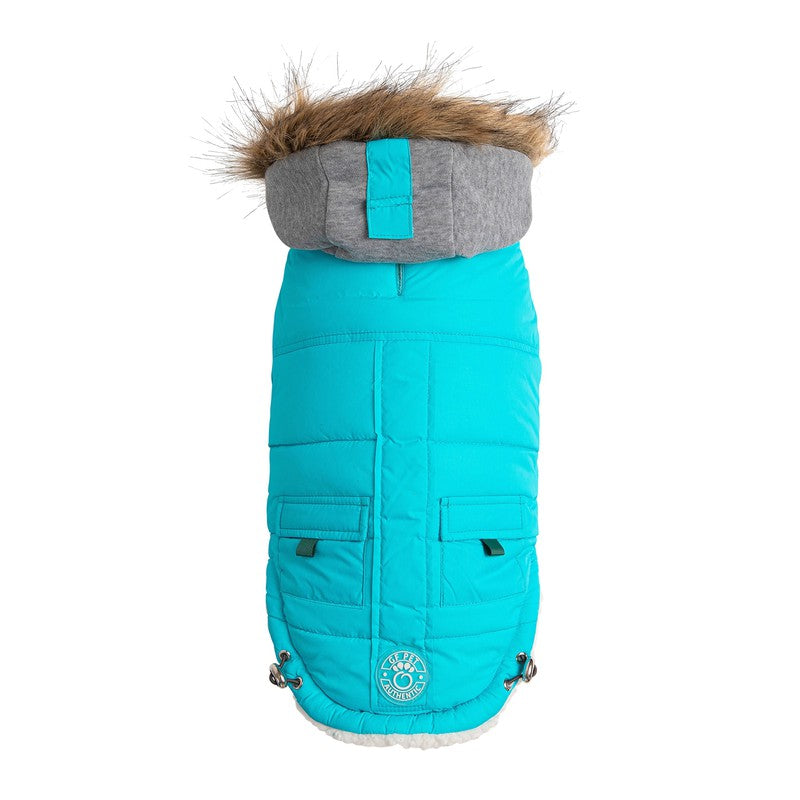 Winter Sailor Parka - Aqua: Warmth and Style Combined Beige Antigone