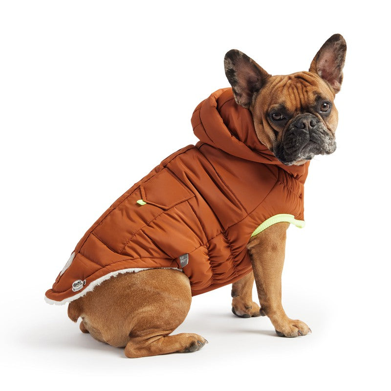 The Puff Parka - Hazel: Warmth and Style for Dogs Beige Antigone