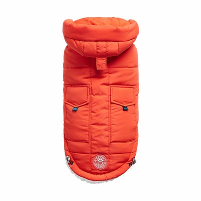 The Puff Parka - Orange: Cozy Warmth for Stylish Dogs Beige Antigone