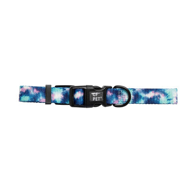 Vibrant Tie-Dye Dog Collar – Stylish & Durable Design Beige Antigone