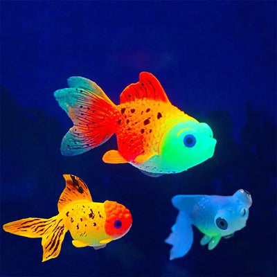 Glow-In-The-Dark Aquarium Floating Fish Decor AliExpress