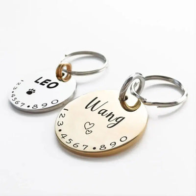 Custom Engraved Pet ID Tag