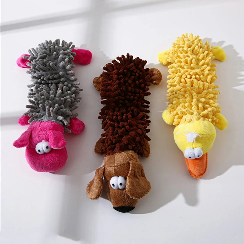 Durable Squeaky Plush Dog Toy for Small Breeds AliExpress