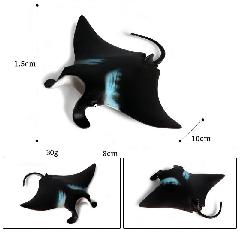 Realistic Manta Ray Animal Model Toy Figure AliExpress