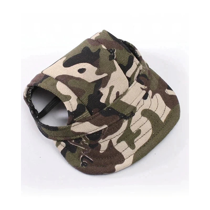 Pet Hat Dog Hat Baseball Hat Summer Canvas Dog Cap Only For Small Pet Dog Outdoor Accessories Outdoor Hiking Sports Poochi Paws